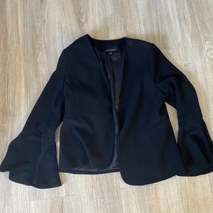 Flare sleeve blazer